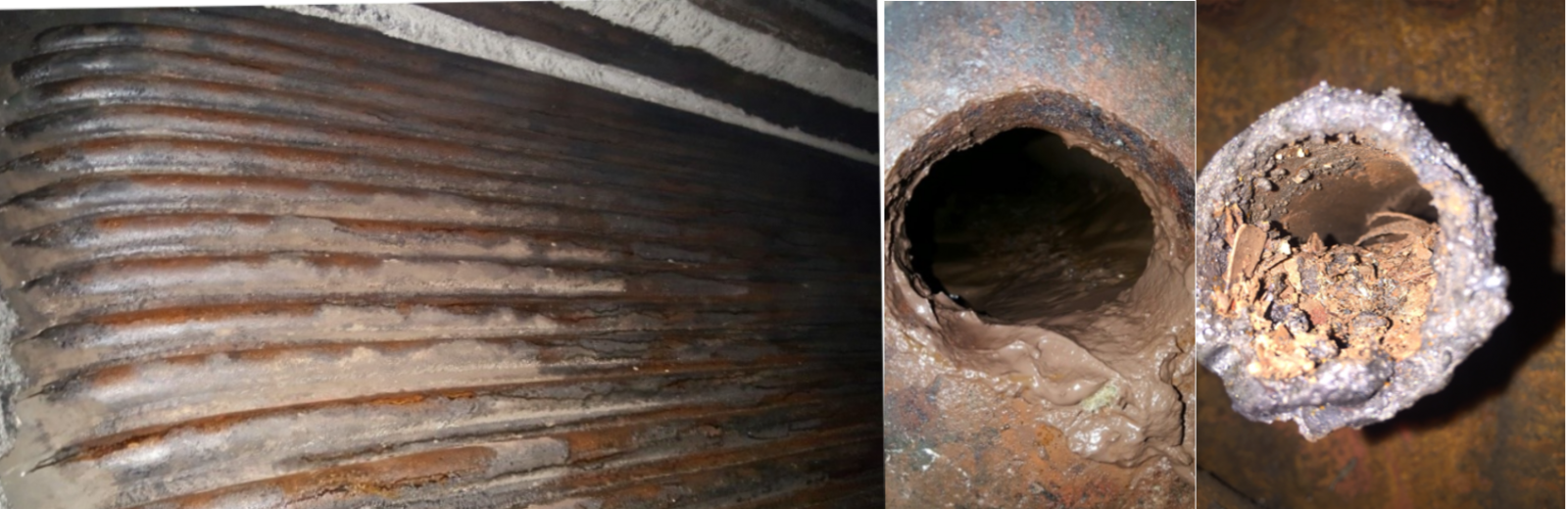 lò hơi bị cáu cặn