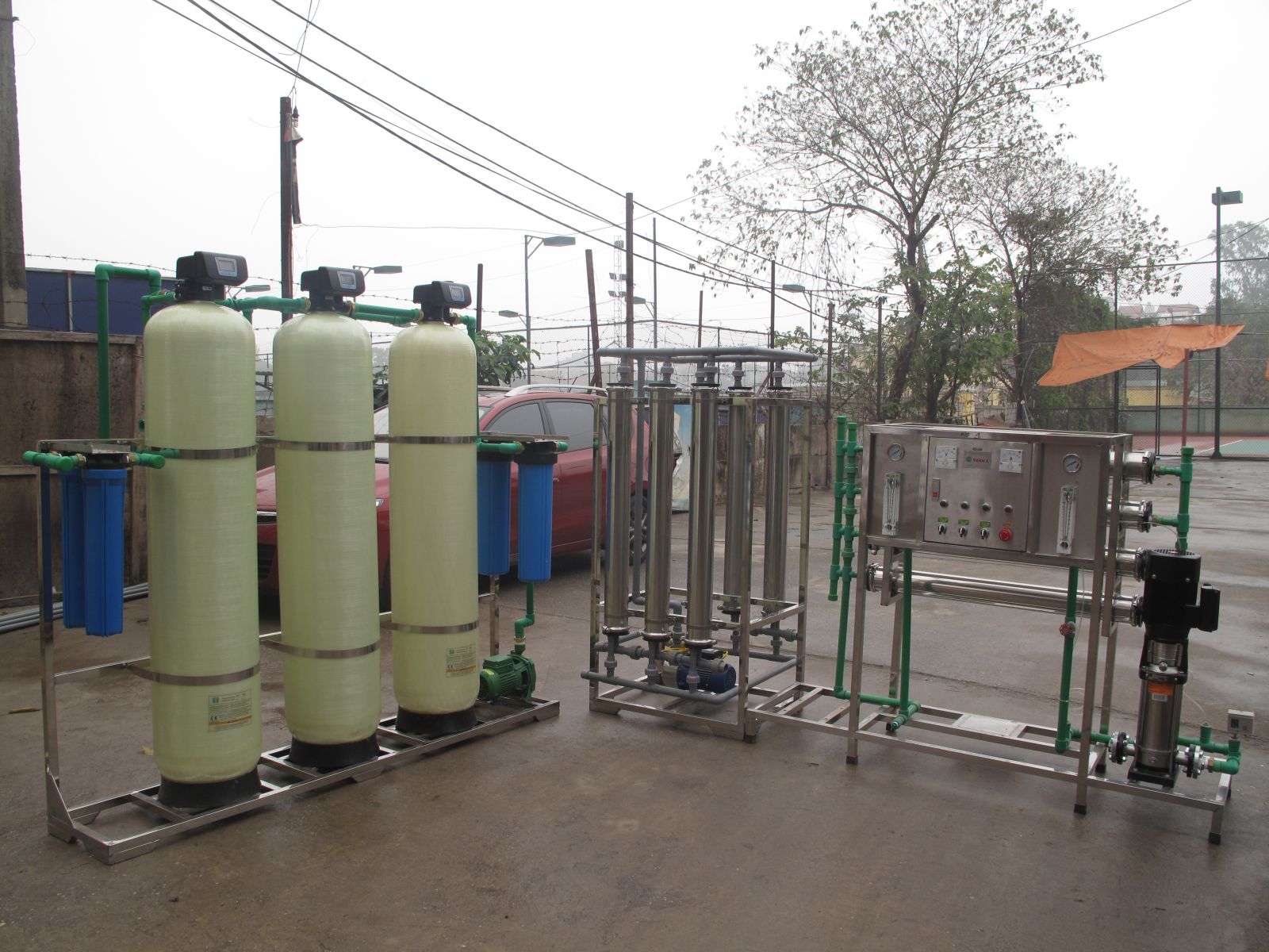 dây chuyền lọc nước