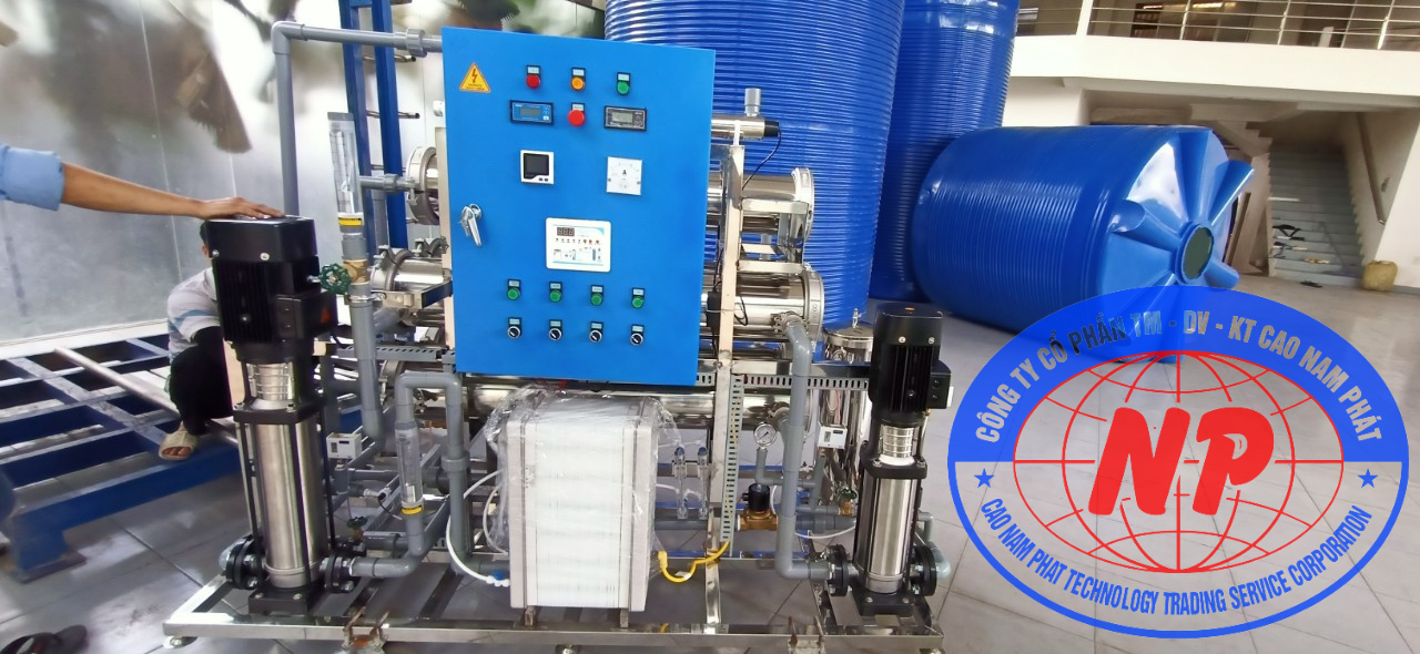 Hệ thống lọc nước RO EDI 2000 lít