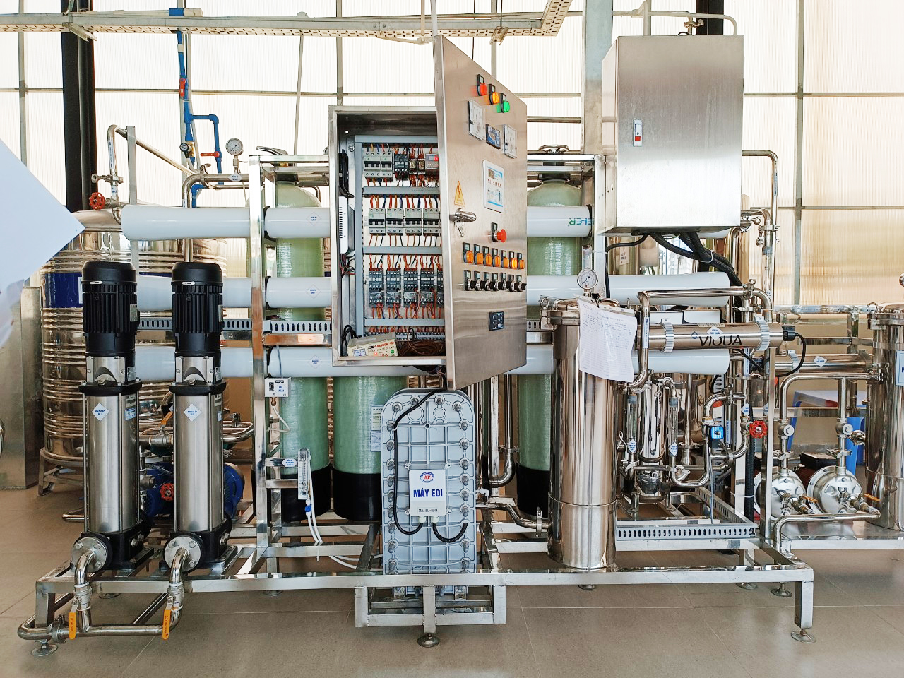 hệ thống lọc nước phòng lab, phòng thí nghiệm