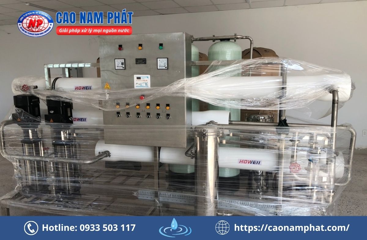 Cấu tạo của hệ thống xử lý nước siêu tinh khiết RO-EDI