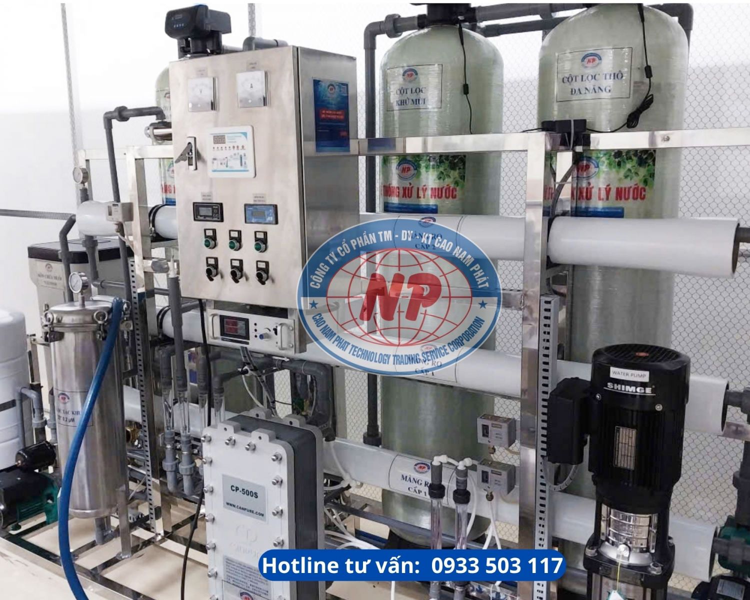 Hệ thống lọc nước siêu tính khiết RO EDI Cao Nam Phát