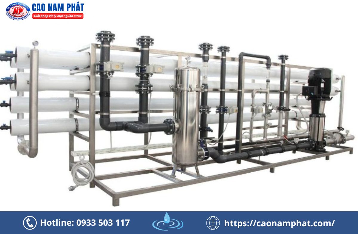 Hệ thống lọc nước siêu tinh khiết RO-DI của công ty Cao Nam Phát