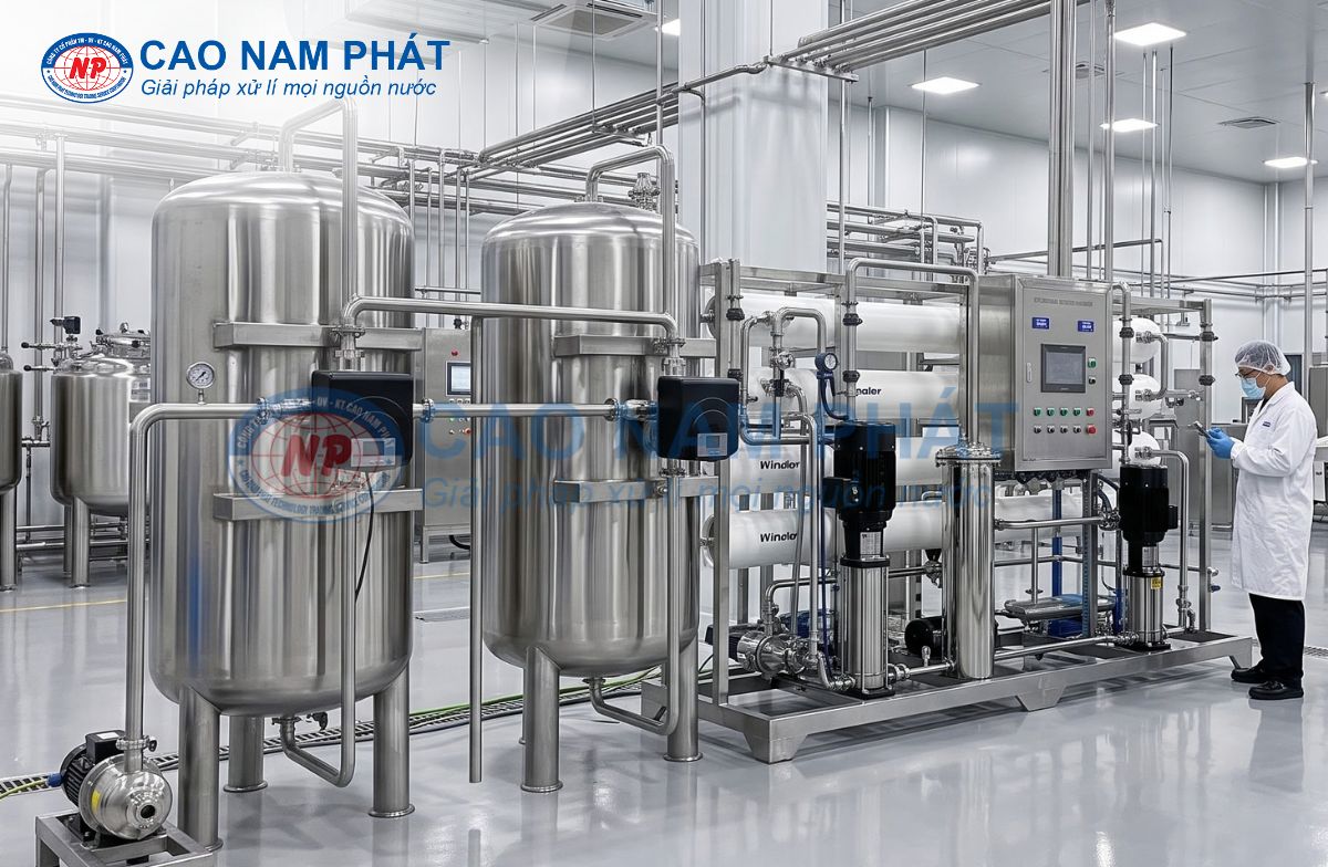 Lắp đặt hệ thống dược mỹ phẩm công ty Cao Nam Phát