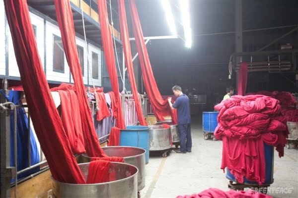 xử lý nước thải dệt nhuộm