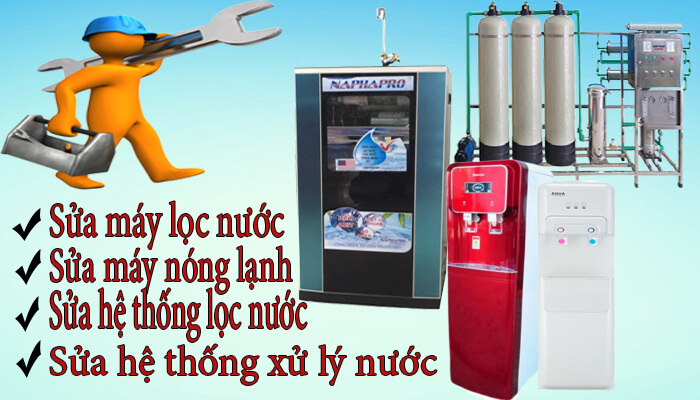 dịch vụ sửa chữa máy lọc nước-hệ thống lọc nước 