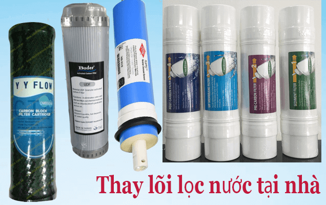 thay lõi lọc nước tại nhà tại Bình Dương