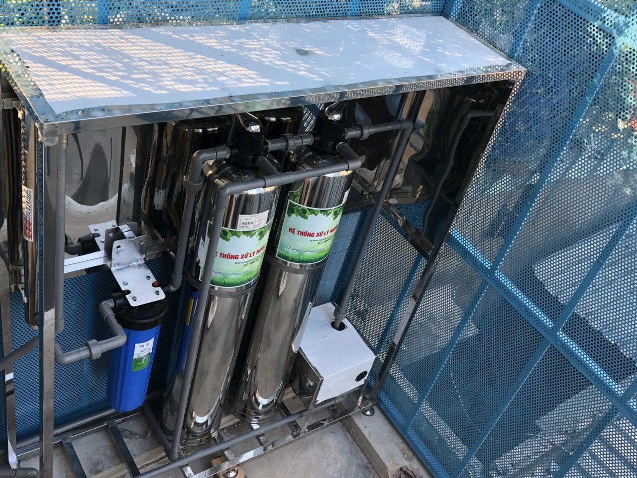 he thong loc nuoc gieng khoan