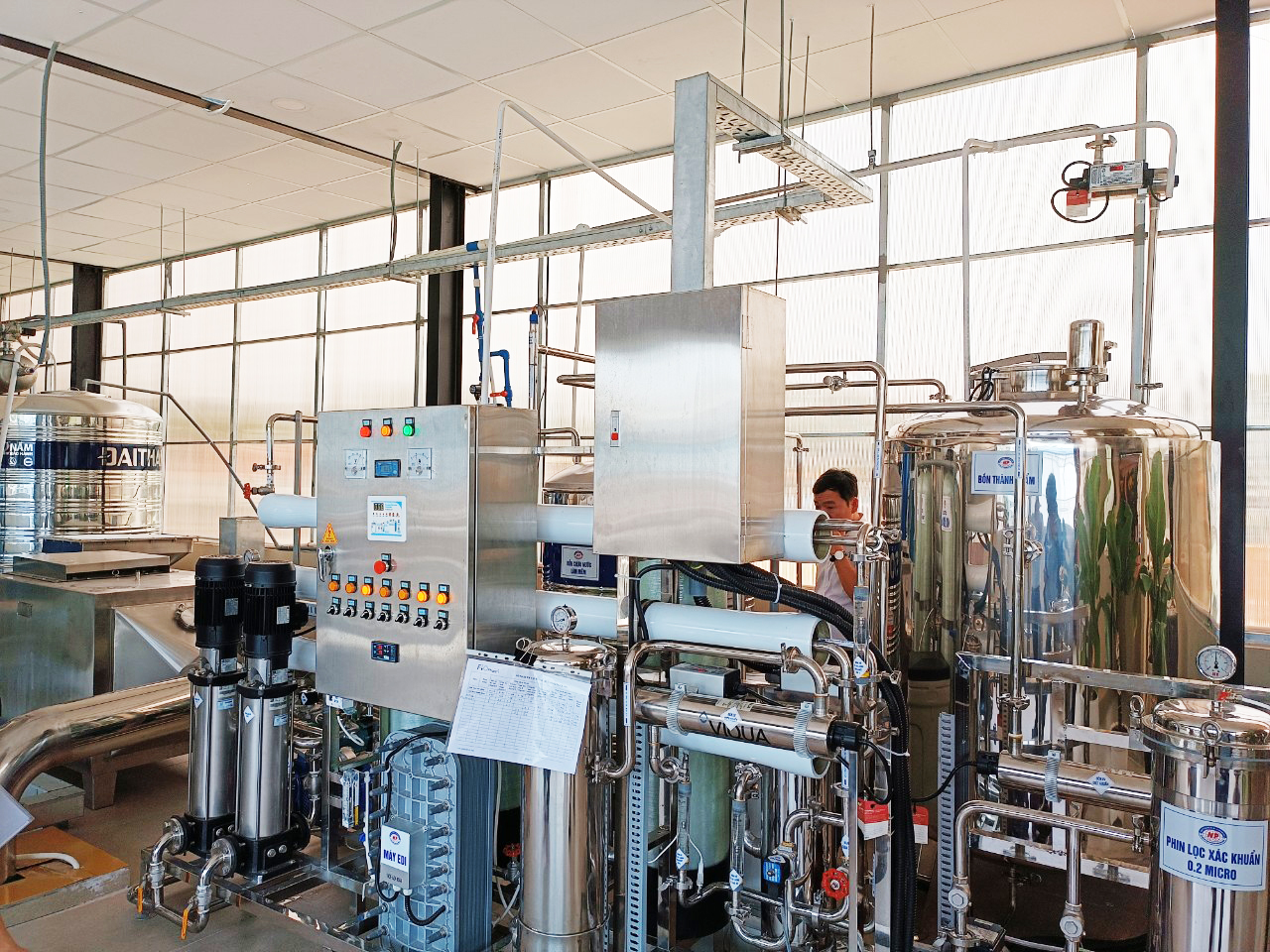 CÔNG TY CP DƯỢC PHẨM ĐÔNG DƯỢC 5 - Hệ thống RO-EDI 500 lít/giờ