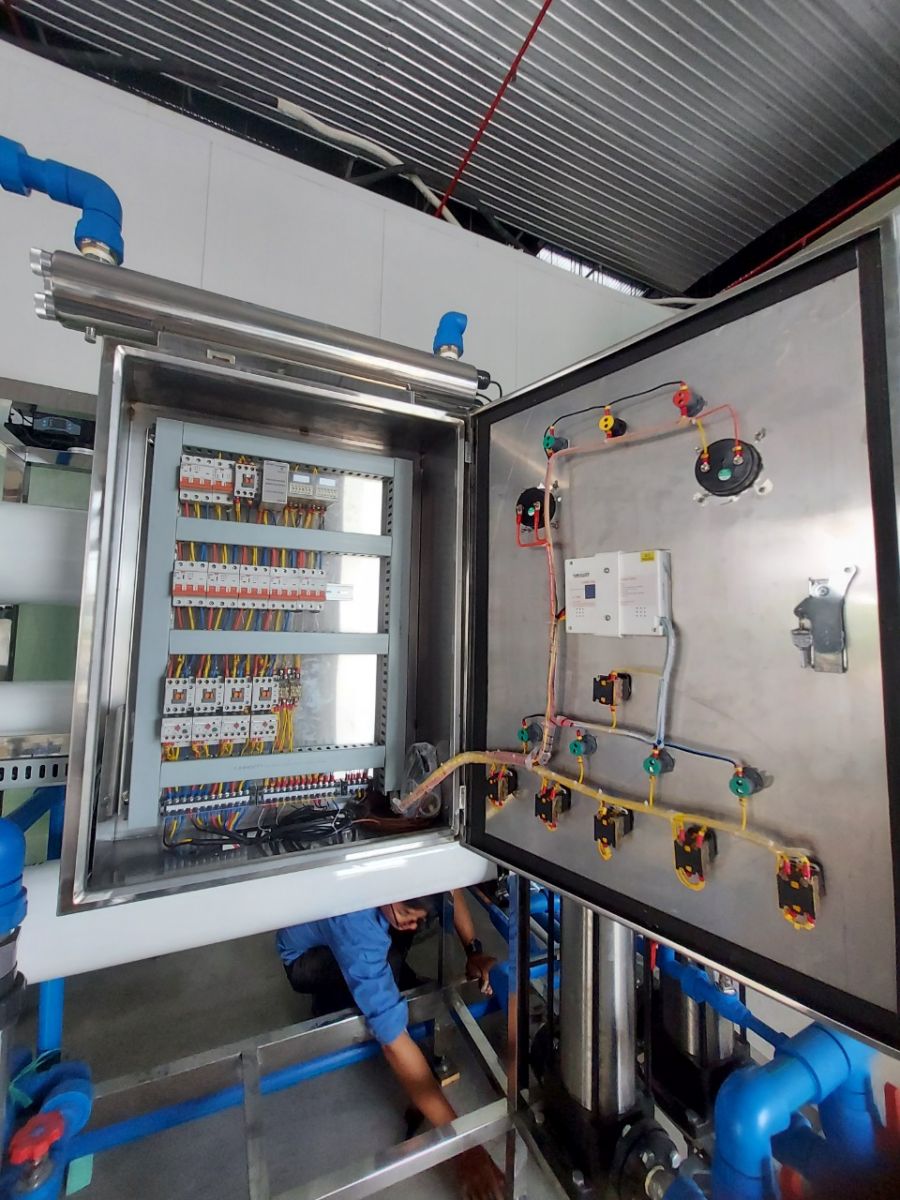 TRANG TRẠI CHĂN NUÔI GIA CẦM CÔNG NGHỆ CAO BA HUÂN - Hệ thống lọc nước RO công suất 144m3ngày đêm