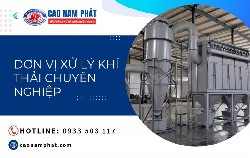 Đơn vị thiết kế thi công hệ thống xử lý khí thải