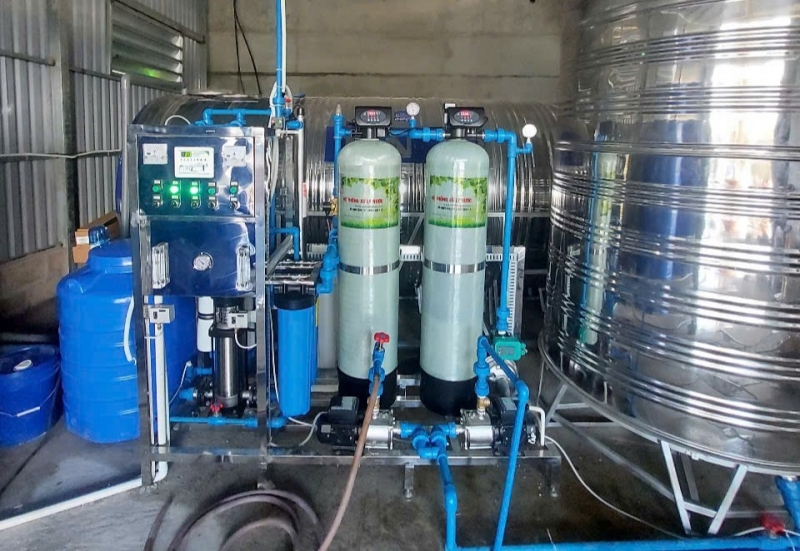 CÔNG TY TNHH FHOUSE DECOR- Dự án hệ thống lọc tổng 30m3/ngày và hệ thống RO 5 m3/ngày