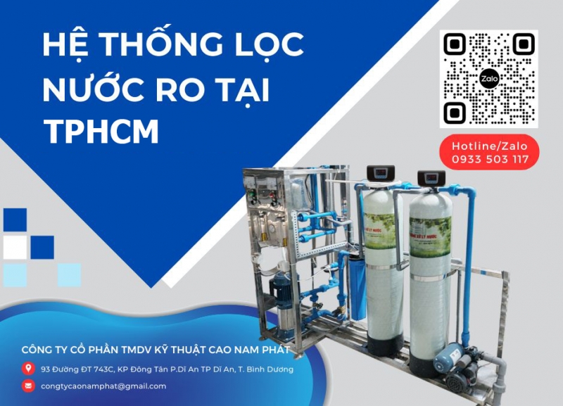 Hệ thống lọc nước RO tại TPHCM