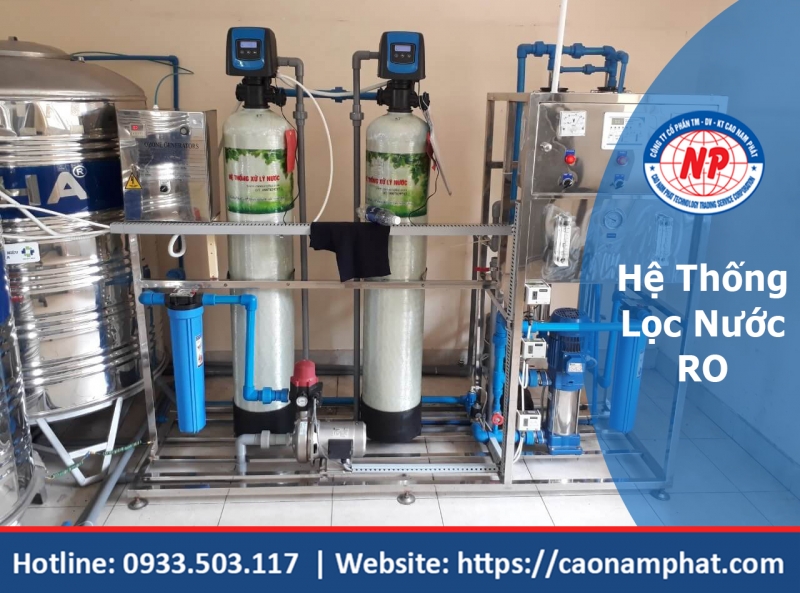 Hệ thống lọc nước RO, lọc nước tinh khiết công nghệ cao