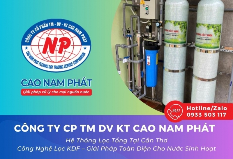 Hệ Thống Lọc Tổng Tại Cần Thơ