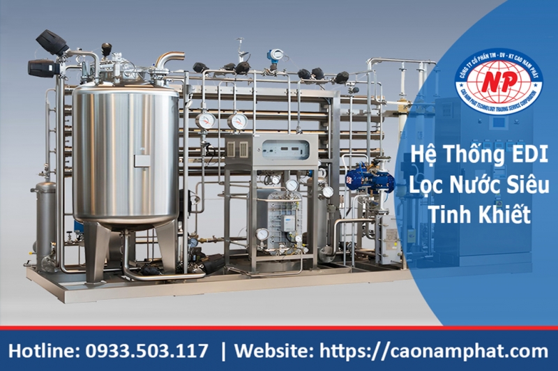 Hệ Thống Lọc Nước DI, Rửa Bo Mạch - Lọc Nước Siêu Tinh Khiết