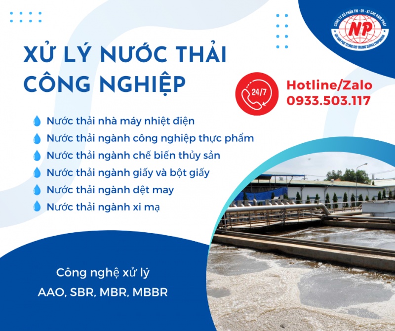 Hệ Thống Xử Lý Nước Thải Công Nghiệp - Tiết Kiệm 30% Chi Phí
