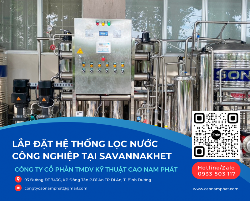 Lắp Đặt Hệ Thống Lọc Nước tại Savannakhet