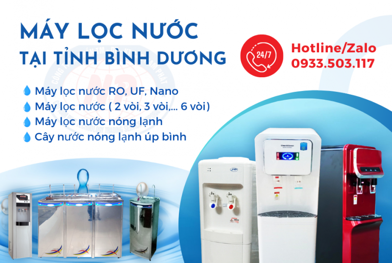 Máy lọc nước tại Bình Dương