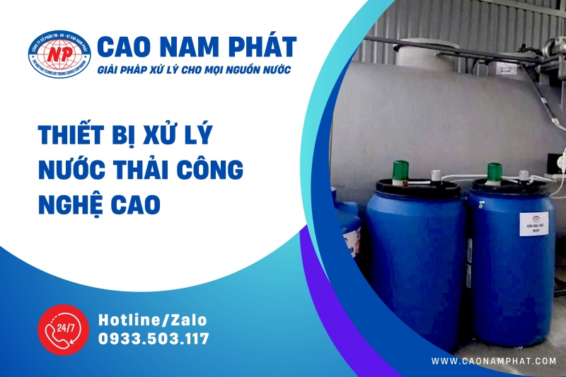 Thiết Bị Xử Lý Nước Thải Công Nghệ Cao