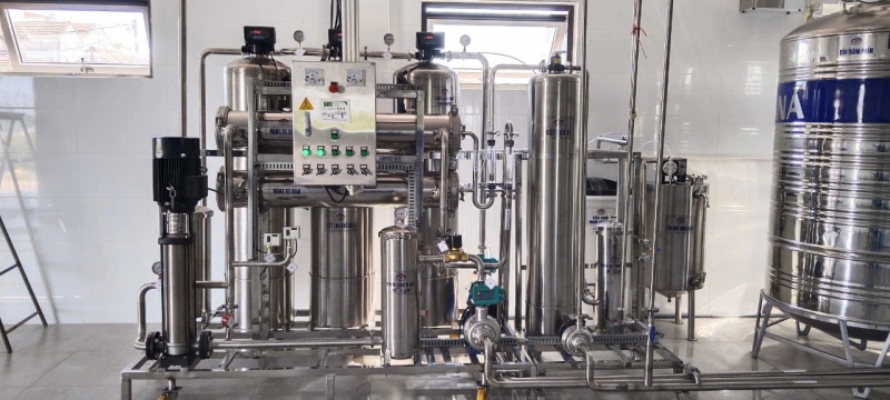 Thiết kế và thi công hệ thống lọc nước công nghiệp tại bình phước