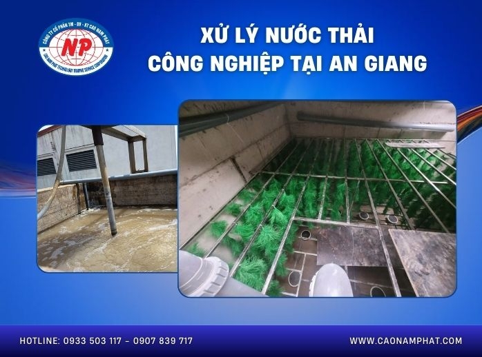 Xử lý nước thải công nghiệp tại An Giang