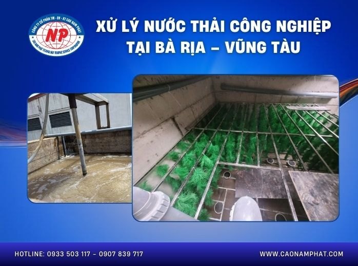 Xử lý nước thải công nghiệp tại Bà Rịa – Vũng Tàu