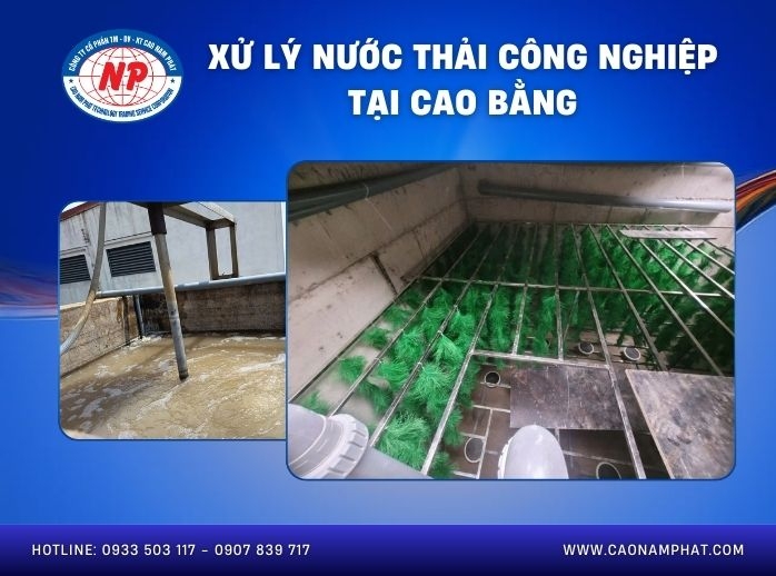 Xử lý nước thải công nghiệp tại Cao Bằng
