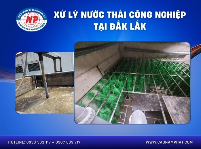 Xử lý nước thải công nghiệp tại Đắk Lắk