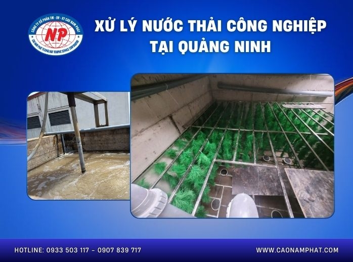 Xử lý nước thải công nghiệp tại Quảng Ninh