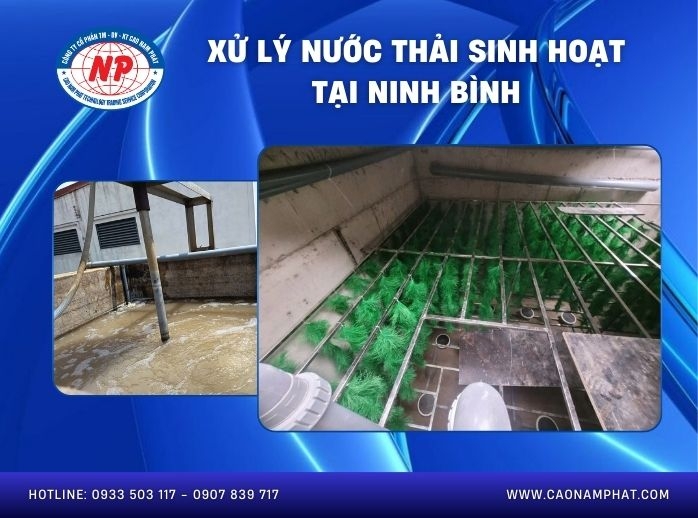 xử lý nước thải sinh hoạt tại Ninh Bình