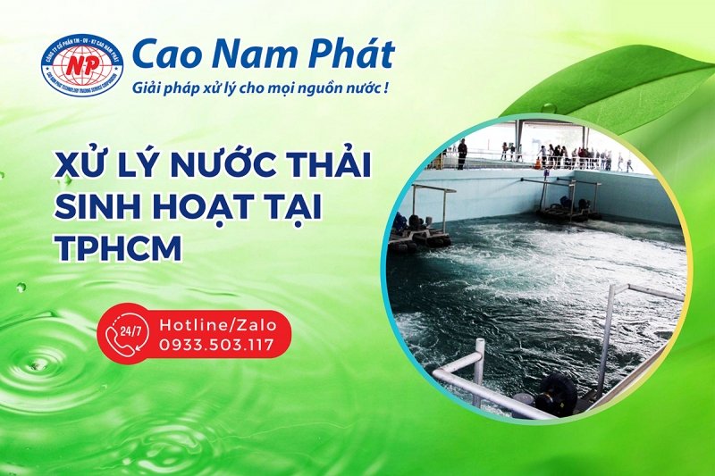 Xử Lý Nước Thải Sinh Hoạt tại TPHCM
