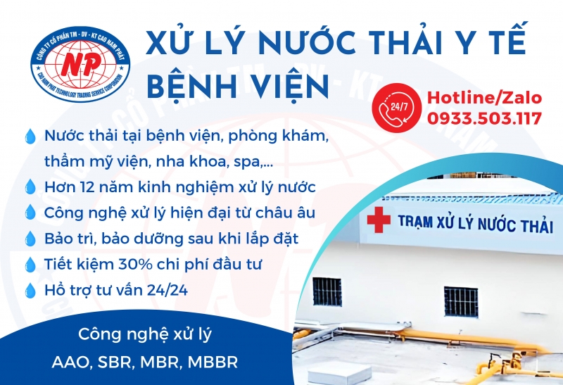 Hệ Thống Xử Lý Nước Thải Y Tế