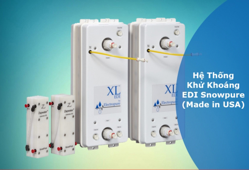 Hệ Thống Khử Khoáng EDI Snowpure (Made in USA)