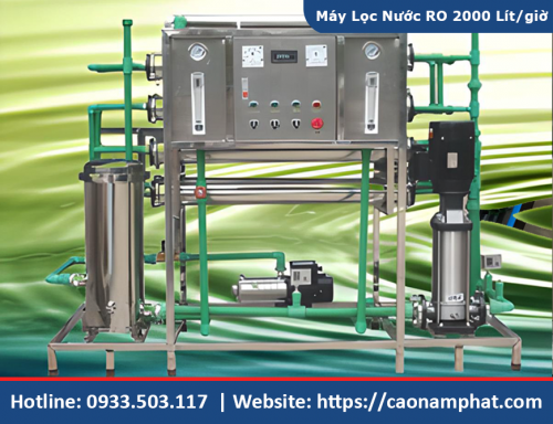 Máy Lọc Nước RO 2000 Lít/Giờ