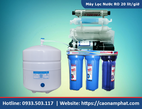 Máy Lọc Nước RO 20 lít/giờ (Đèn UV Diệt Khuẩn)